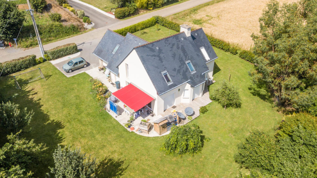 Photo immobilière aérienne drone DJI Finistère Bretagne Photo immobilière aérienne drone DJI Finistère Bretagne